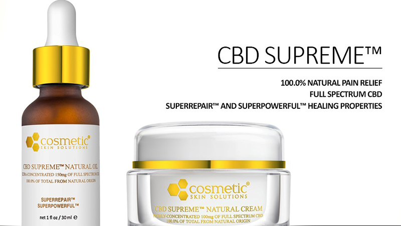 100% Pain Relief, Full Spectrum CBD, Superrepair™ and Superpowerful™ Healing Properties